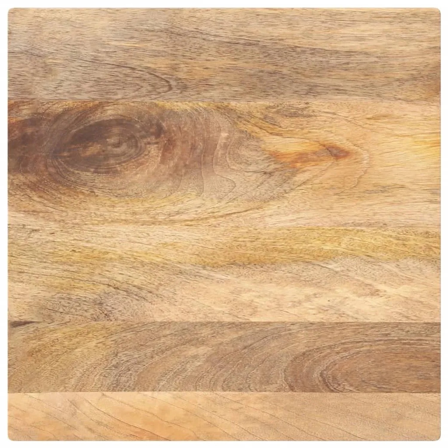 vidaXL Tischplatte 40x40x2,5 cm Quadratisch Massivholz Mango 371444