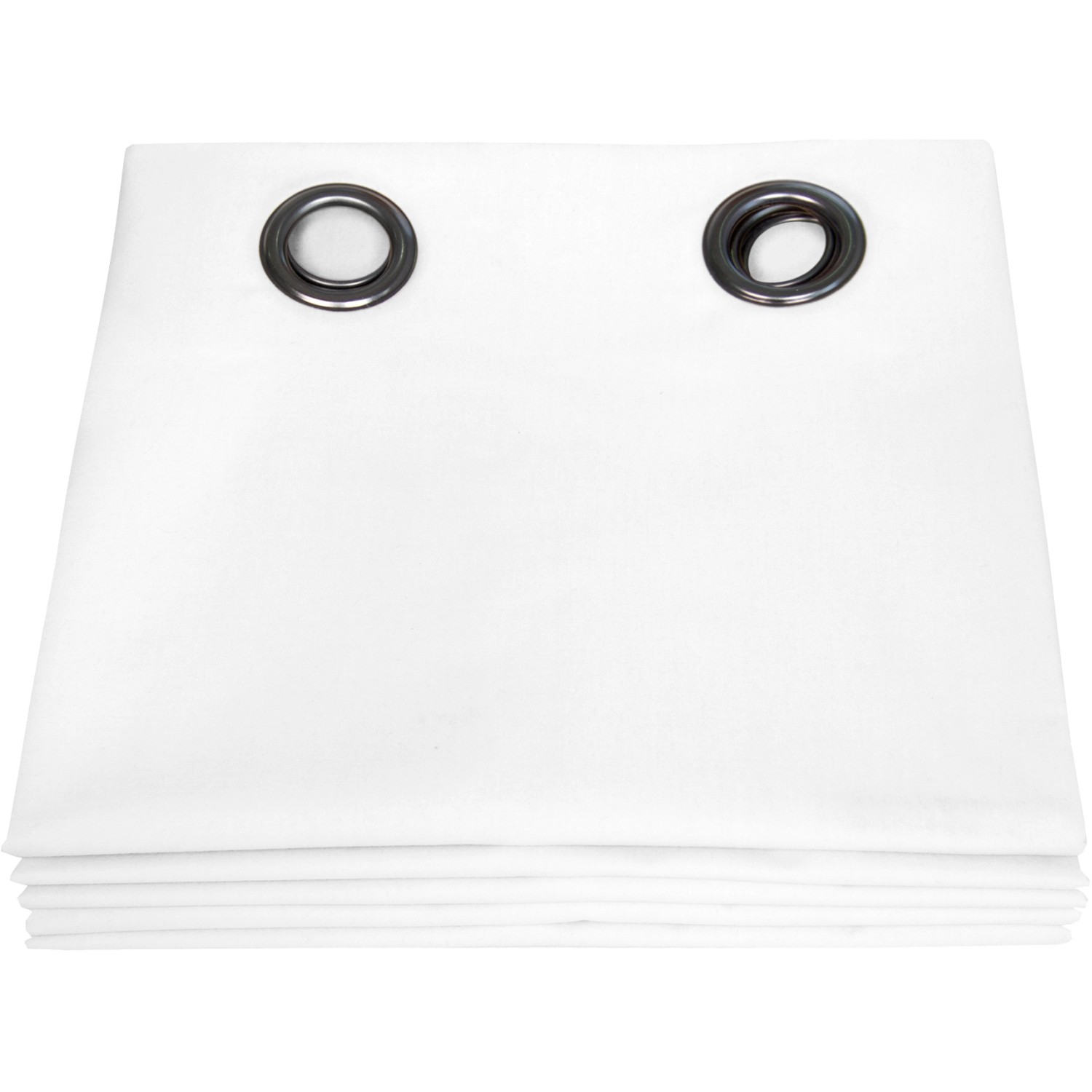 Moondream Verdunklungsvorhang in Weiß, 250x135 cm, mit Ösen für Fenstervorhänge.