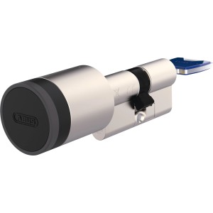 Abus Modular Cylox One Türsicherung mit Innenschlüssel, silberfarben.