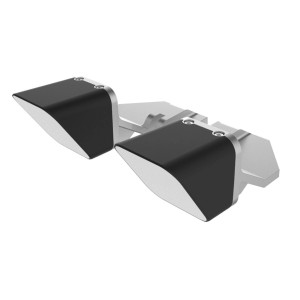 Worx Fiatlux LED-Scheinwerfer für Landroid Vision Mähroboter, Zusatzmodul für Nachtbetrieb.