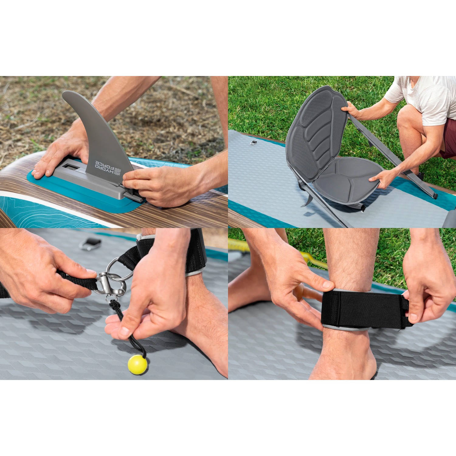 Bestway SUP Touring Board-Set Glider Elite Sitz 381 cm x 79 cm x 15 cm_4