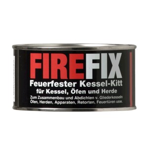 Firefix Ofenkitt 250g im Metalldose für Kamine & Öfen, hitzebeständig.