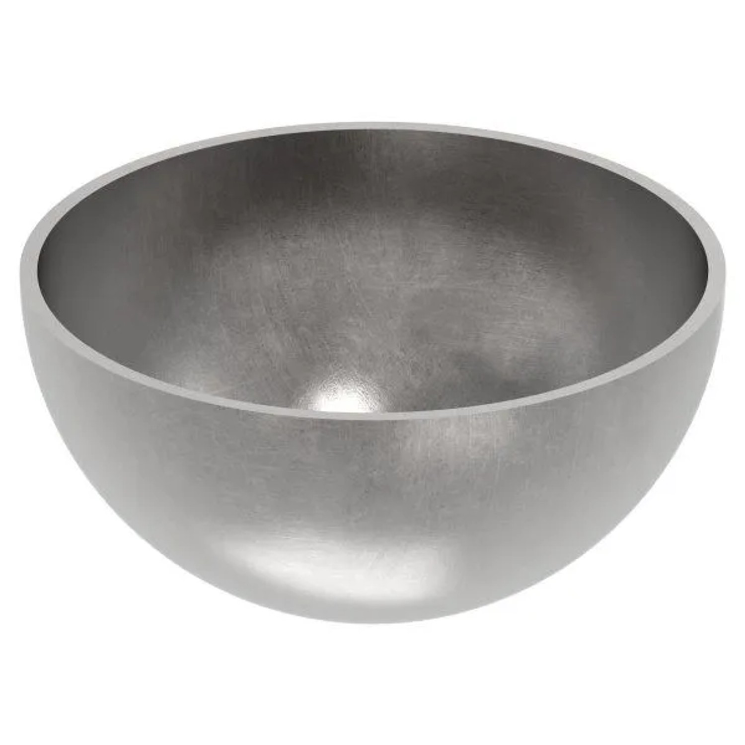 FeNau Halbhohlkugel Ø 80 mm Glatt Stahl S235JR Roh