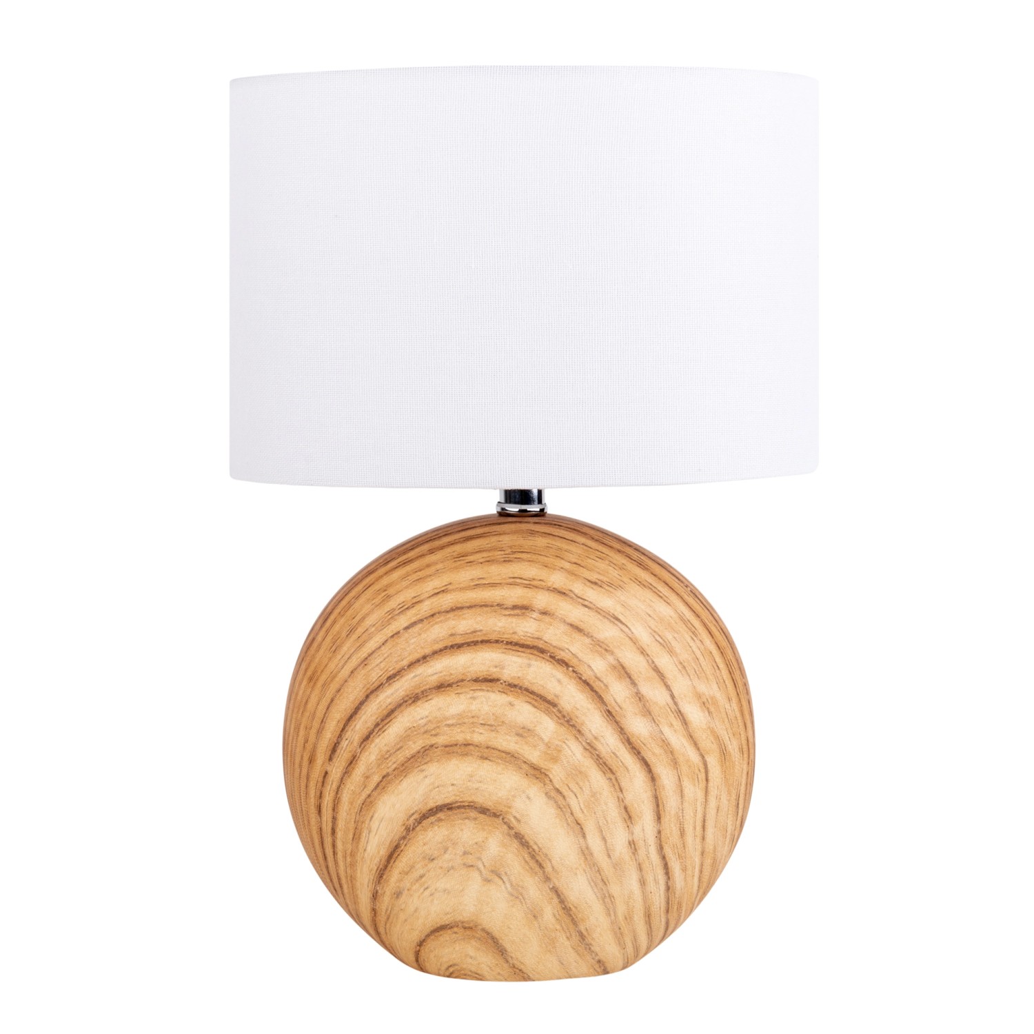 Näve Keramik-Tischleuchte Woody Natur 31,5 cm x 21 cm x 13,5 cm günstig online kaufen