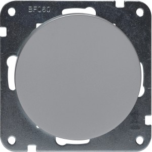 OBI Einbauschalter Malva, silber glänzend. Schalter für die Unterputzmontage im Innenbereich.