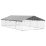 vidaXL Outdoor-Hundezwinger mit Dach 600x300x150 cm 171502_9