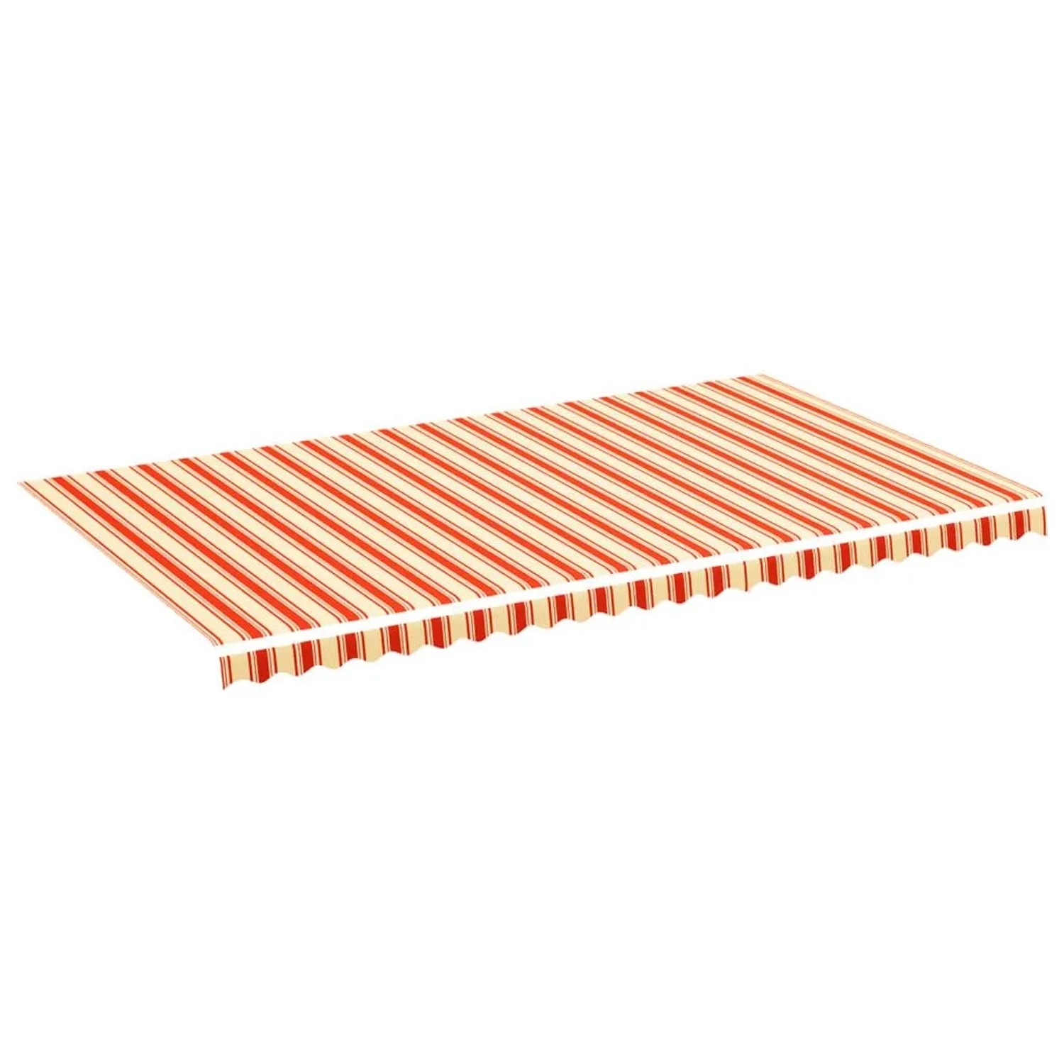 vidaXL Markisenbespannung Gelb und Orange 6x3,5 m 312024