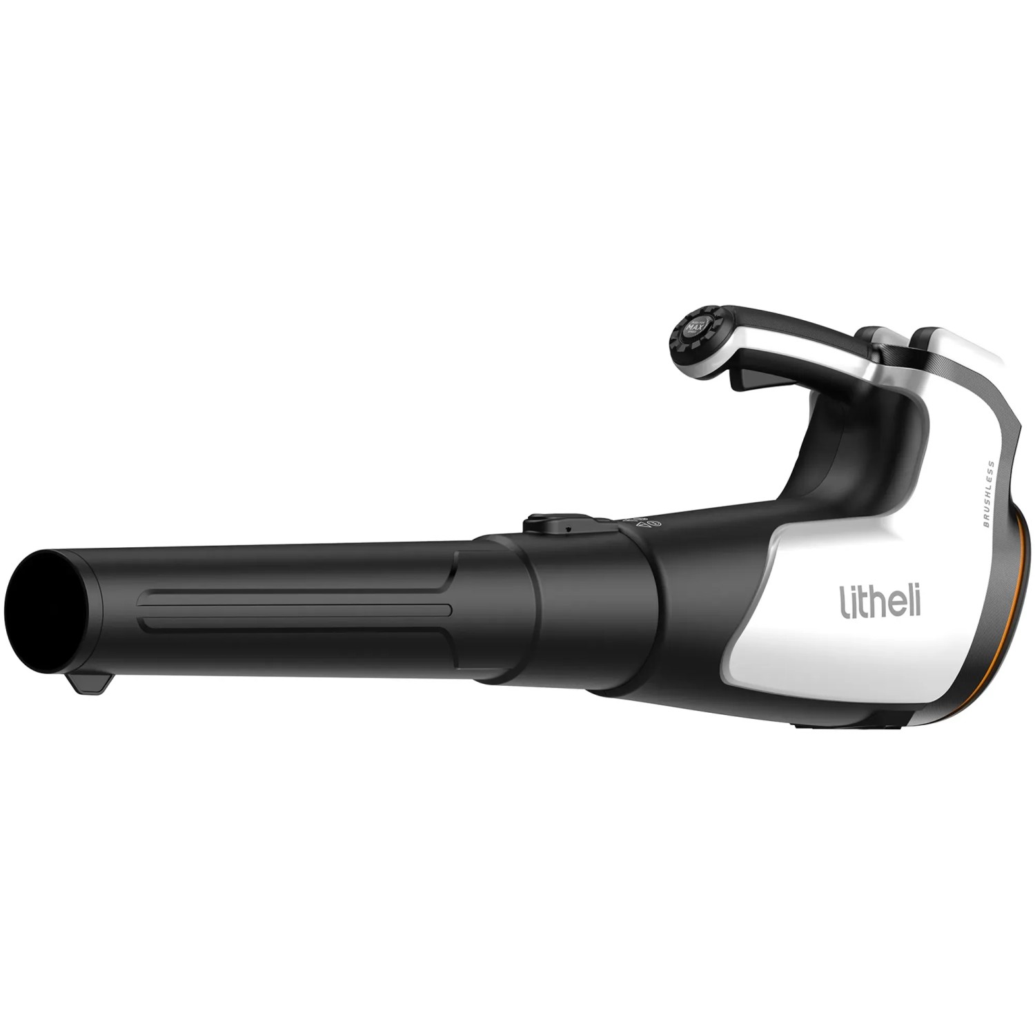 Litheli Akku-Laubbläser EGT060061 mit 2 Akkus (20V, 4.0 Ah) für Garten und Hof.