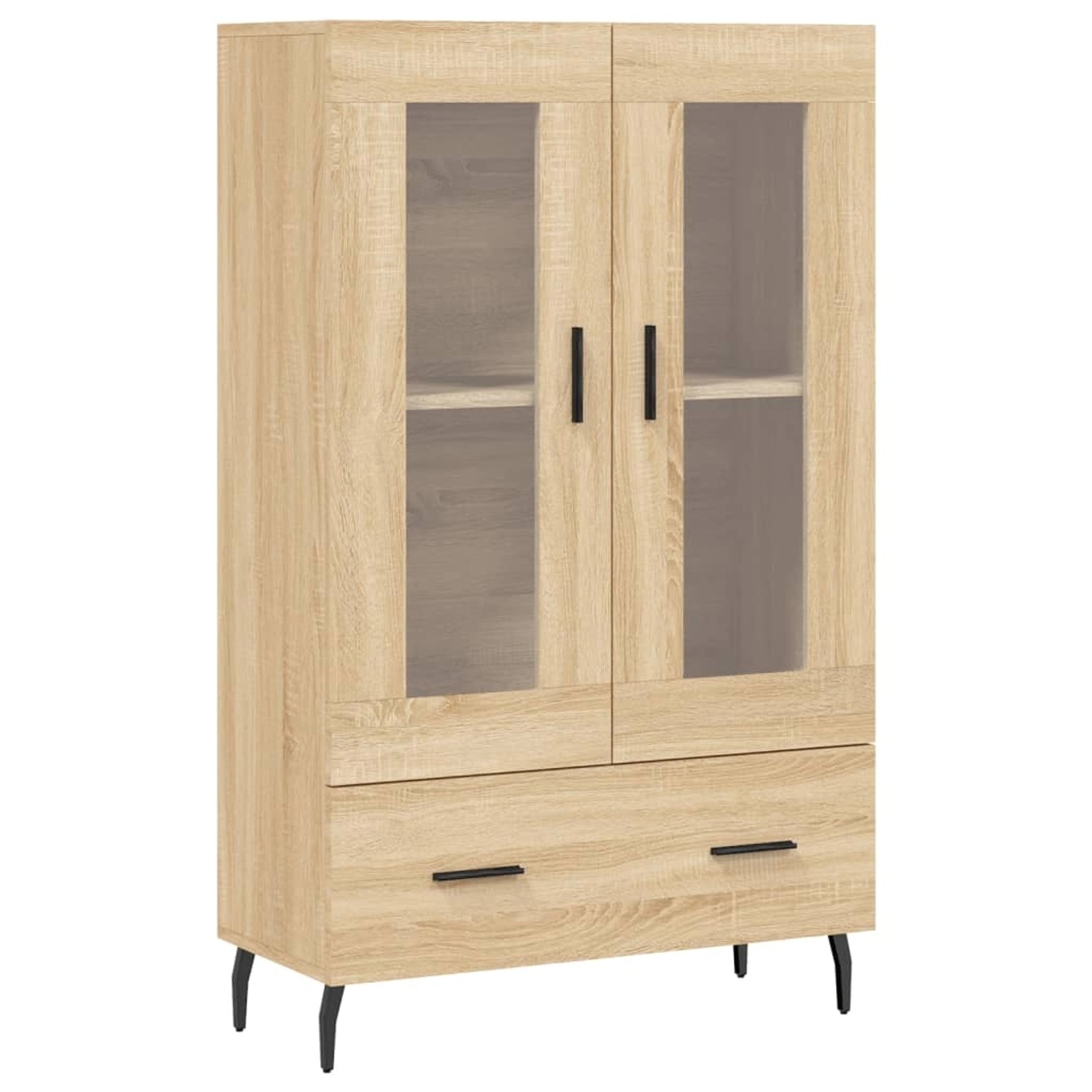 vidaXL Highboard Sonoma-Eiche 69,5x31x115 cm Holzwerkstoff 828319 günstig online kaufen