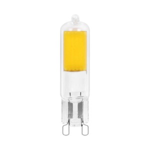 Transparente G9 LED Lampe von Arcchio, Stiftsockellampe aus Glas.