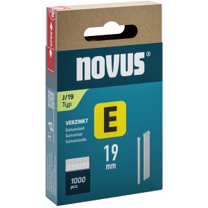Novus Nägel E Typ J Länge 19 mm 1.000 Stück Novus Nägel E Typ J Länge 19 mm 1.000 Stück