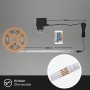 Briloner LED-Streifen Flexband 3m, selbstklebend, mehrfarbig, mit Fernbedienung und Zubehör.