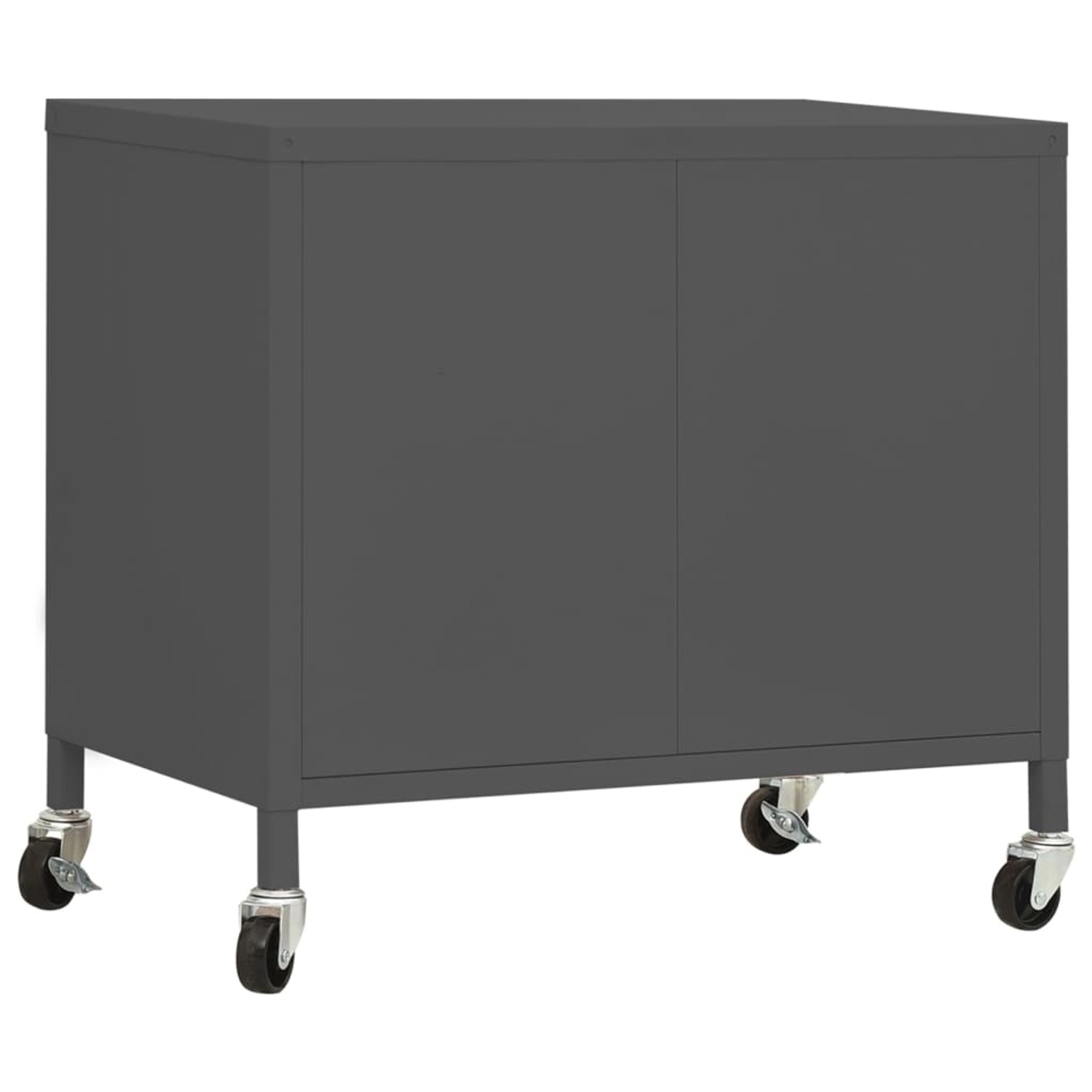 vidaXL Aktenschrank Lagerschrank Anthrazit 60x35x49 cm Stahl günstig online kaufen