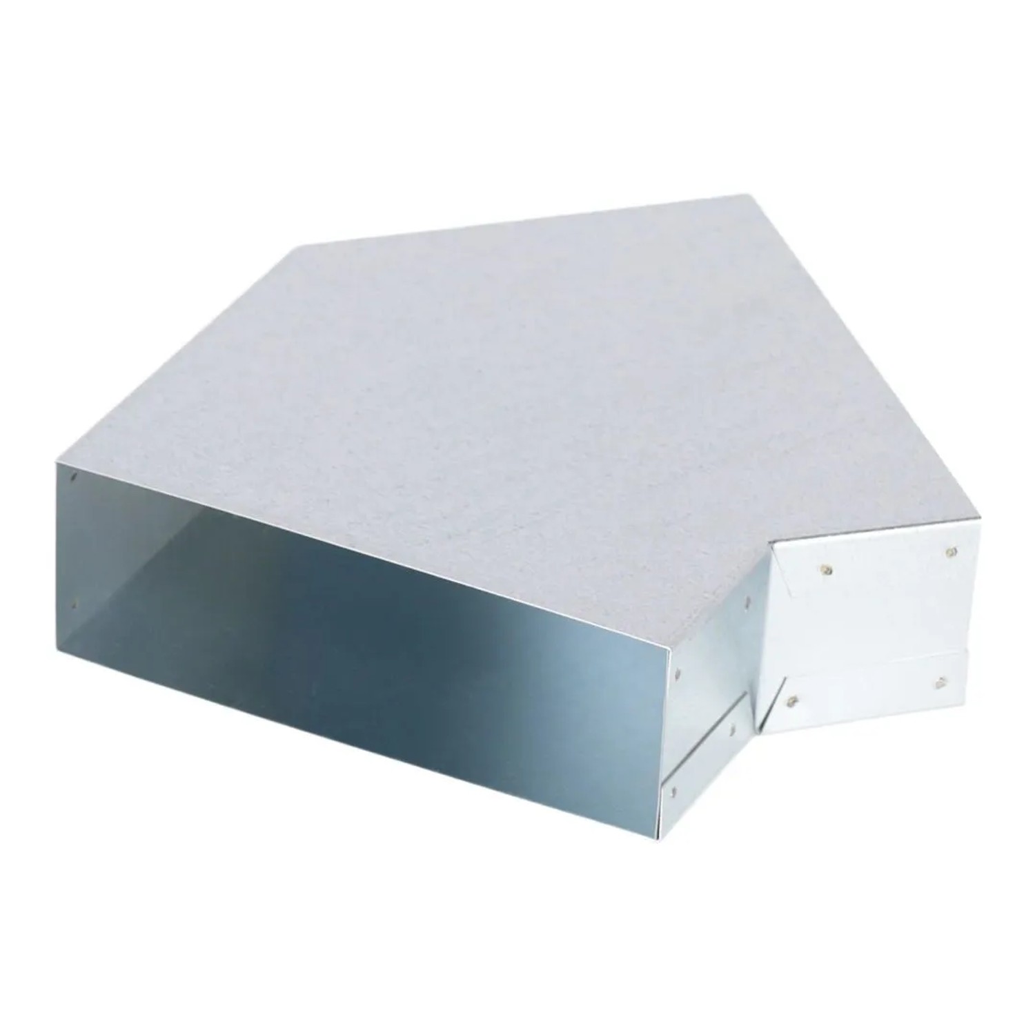 Subtiel Flachkanal Bogen 45° 150 x 50 mm