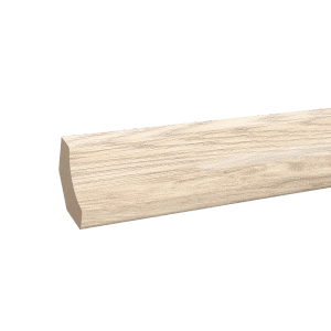 Egger Hohlkehlleiste H489 für Fußboden Newbury 2.400 x 16 x 16 mm Eiche Weiß