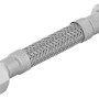 Flexibler Edelstahl Flexschlauch 14,9 mm x 16,7 mm, 100 mm Länge für Trinkwasserinstallation.