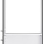 Optifit Hochschrank Ingvar420, 60 cm, Anthrazit Matt, für Kühlschrank und Stauraum.