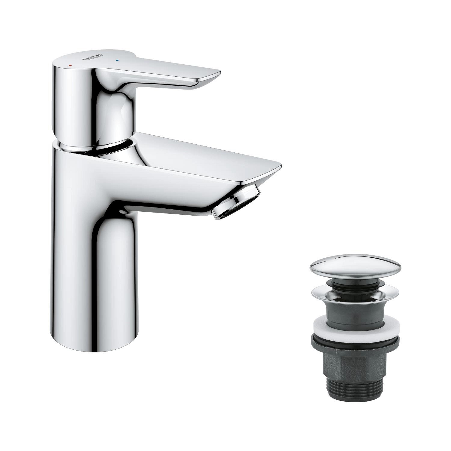 Grohe QuickFix Waschtischarmatur Einhebelmischer Start Alira Chrom S günstig online kaufen