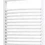 Weißer Schulte Design-Heizkörper München Rund, 177,5x60 cm, 1028 W, für Bad und Wohnraum.