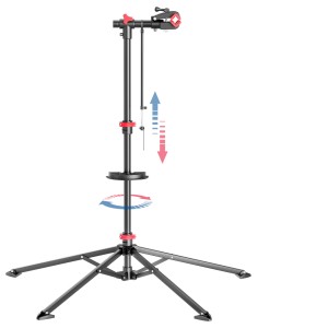 KARAT Fahrrad Montageständer Lois, höhenverstellbar, bis 30 kg Tragkraft.