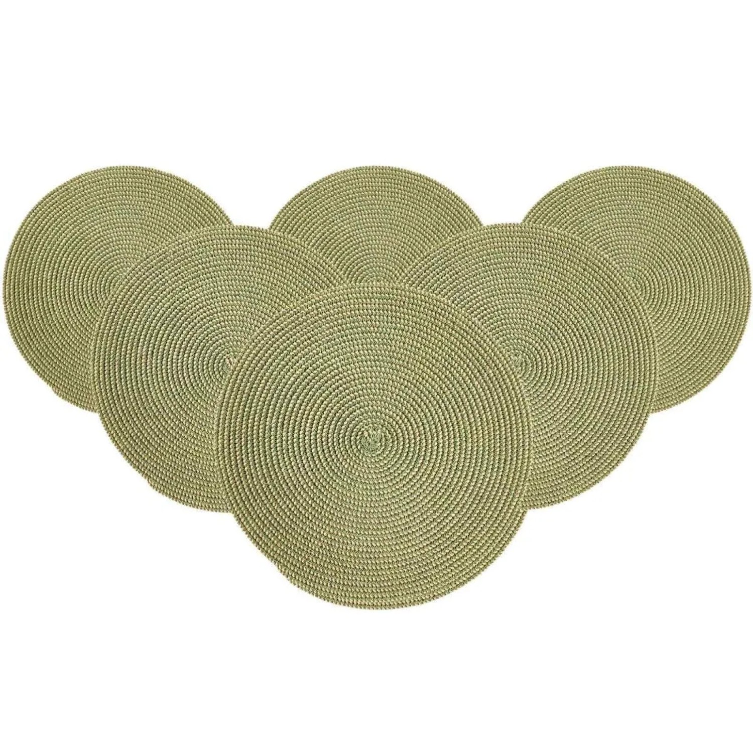 Ritzenhoff & Breker Looma Platzmatte 36 cm 6er Set Hellgrün