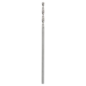 Bosch Metallbohrer HSS-G, 1 mm, 2er-Set. Spiralbohrer aus Stahl für präzise Bohrlöcher in Metall.