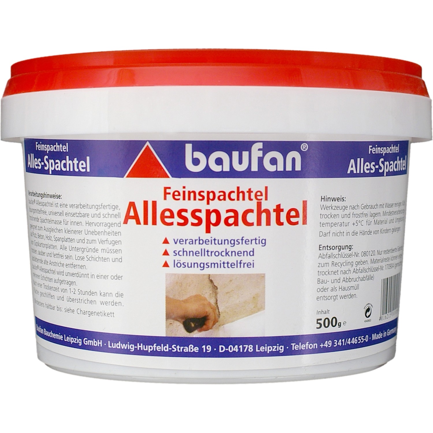 Baufan Allesspachtel 500 g