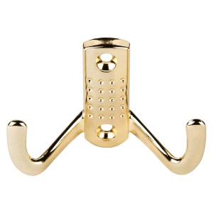 SOTECH Garderobenhaken JASMIN Kurz Messingoptik