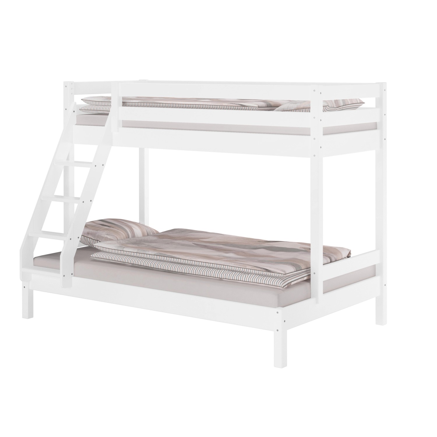 Erst-Holz Doppel Stockbett 80 x 200 cm und 120 x 200 cm für Erwachsene Kief günstig online kaufen