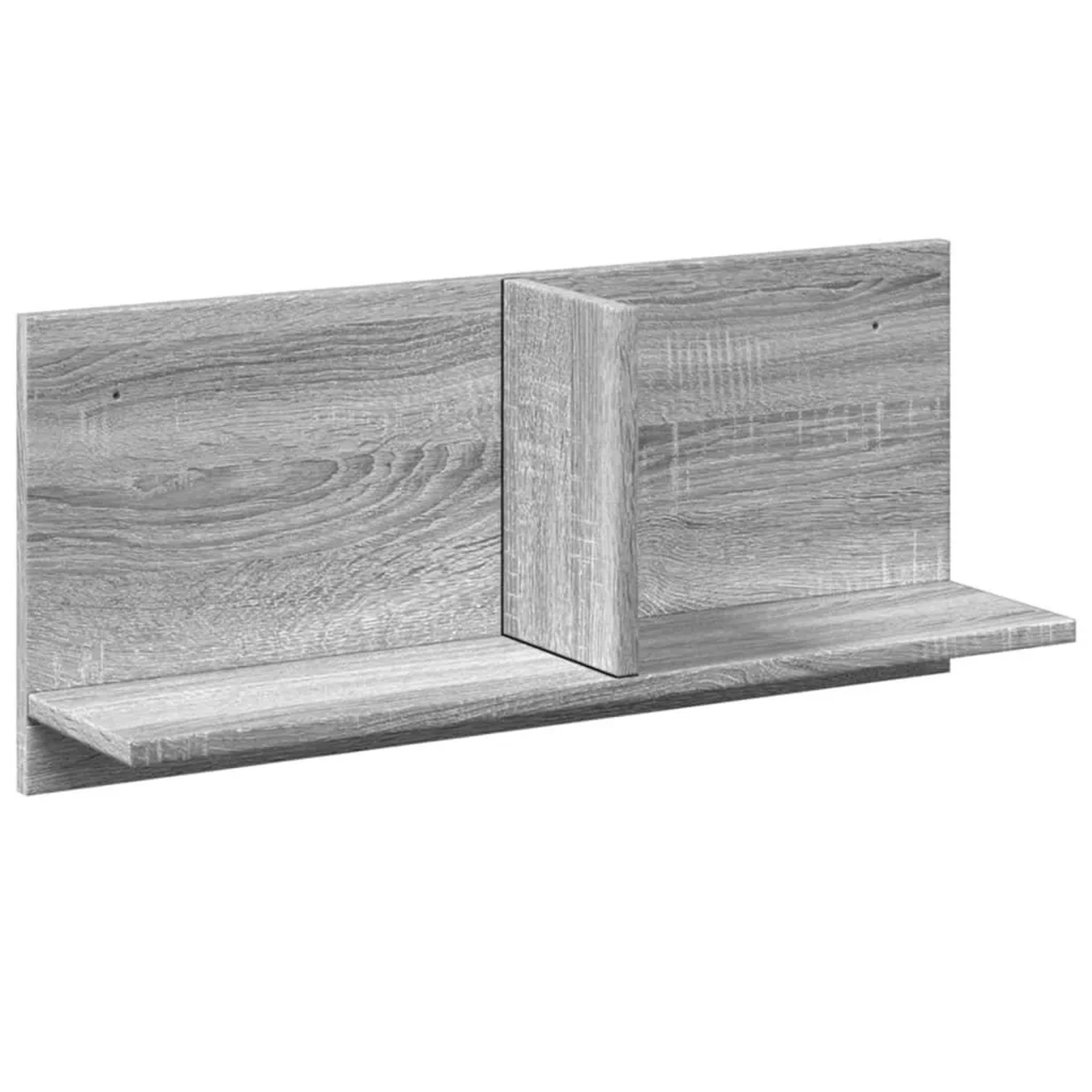vidaXL Wandschrank 70x16,5x30 cm Grau Sonoma Holzwerkstoff 854855