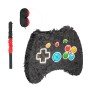 Relaxdays Controller Pinata Set Papier Pappe Bunt Befüllbar mit Stab und Maske 41 cm x 51 cm x 10 cm 290 g