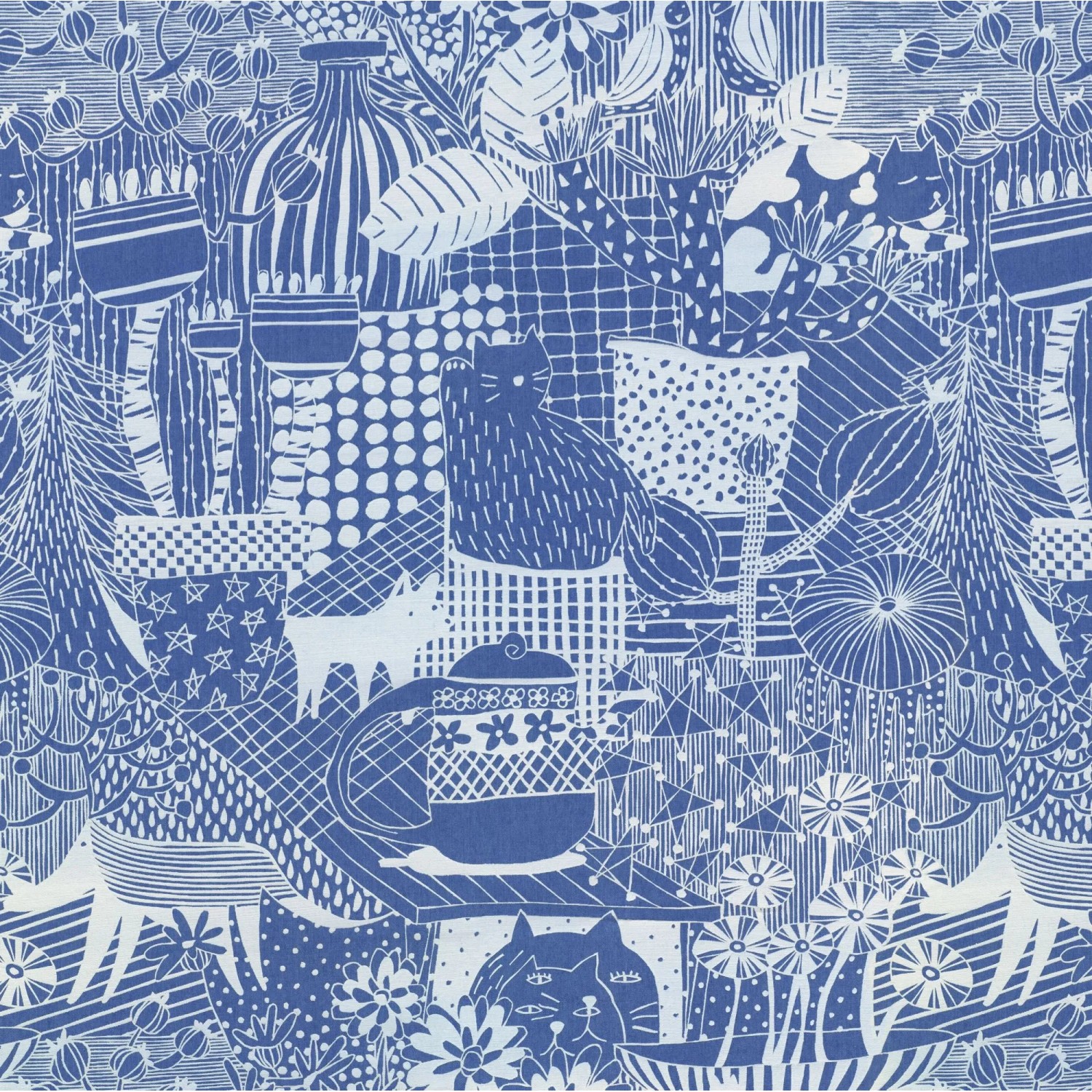 Komar Vliestapete Feline Mirage 250 cm x 250 cm