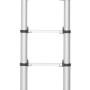 Hailo FlexLine 380 Teleskopleiter, Aluminium, 13 Stufen, bis 150 kg belastbar.