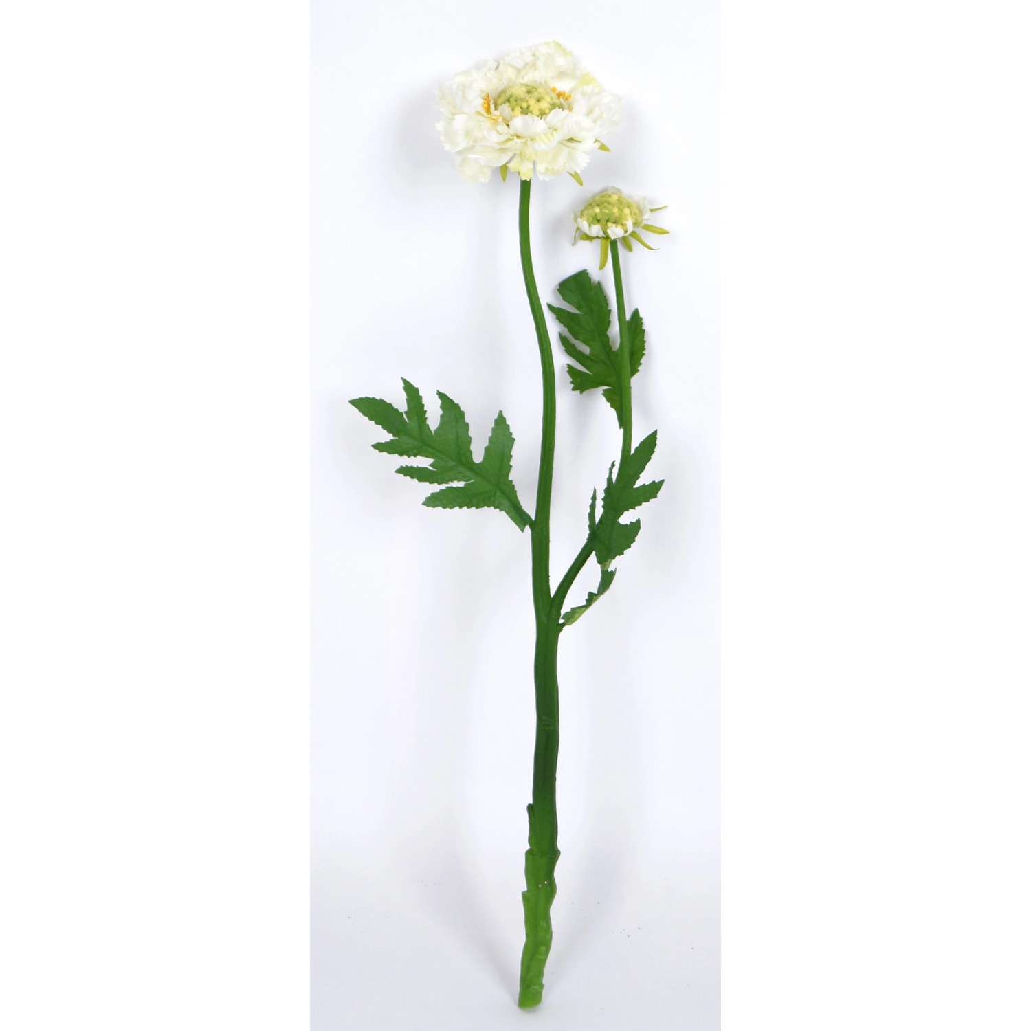 Kunstblume Scabiosa Creme 50 cm