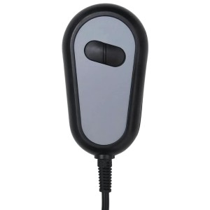 Fernbedienung für vidaXL Relaxsessel, dunkelgrau, zur elektrischen Verstellung von Rückenlehne und Fußstütze.