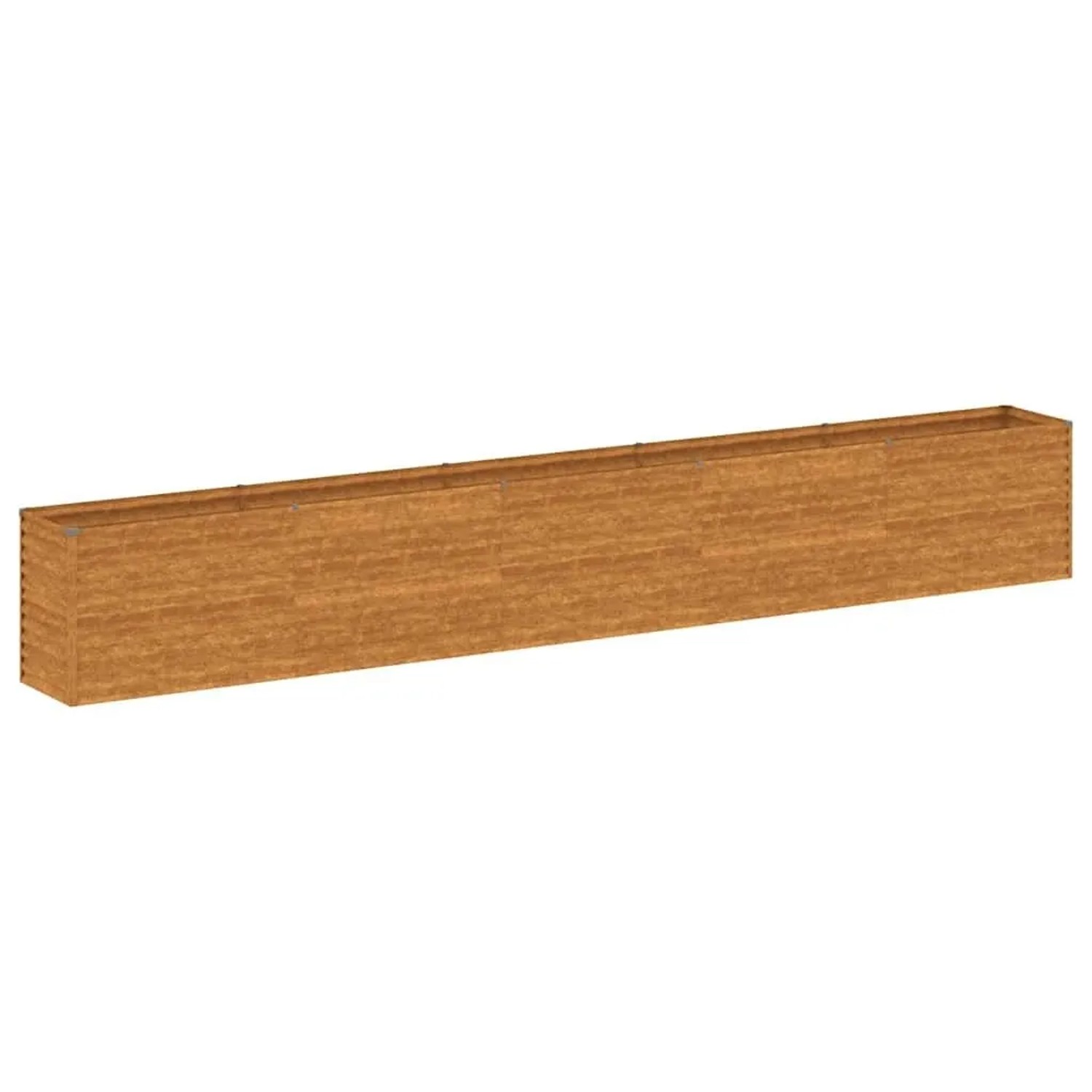 DELUKE Hochbeet Aus Cortenstahl AKSEL Unten Offen Hochbeet Metall Pflanzenbeet Metall Metall Blumenbeet Gemüsebeet 482x5...