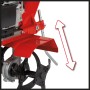 Detailaufnahme der höhenverstellbaren Einhell Benzin-Bodenhacke GC-MT 2236.
