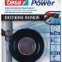 Tesa extra Power Extreme Repair, schwarzes Reparaturband, 2,5m x 19mm, selbstverschweißend.