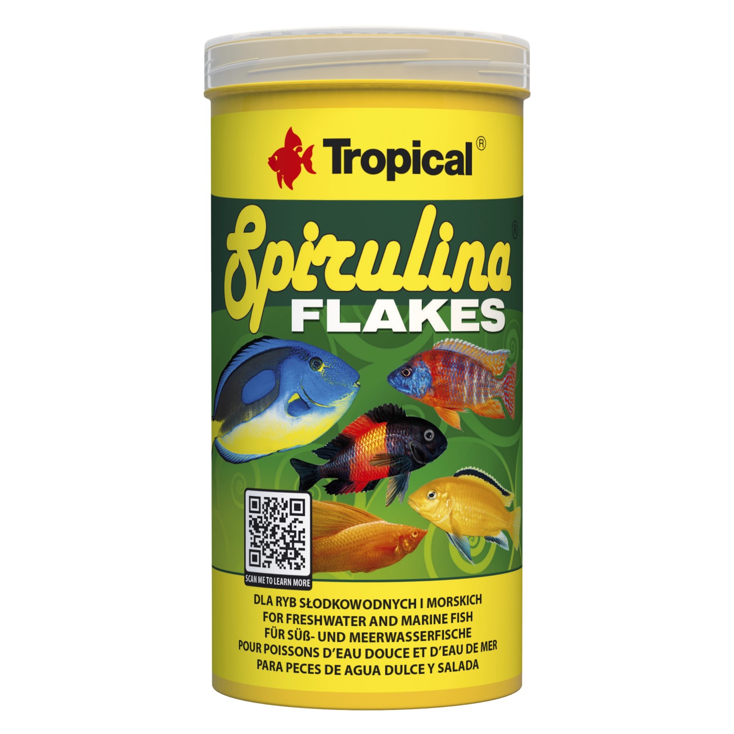 Tropical Flockenfutter Spirulina Flakes 250 ml