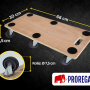 PROREGAL Transportroller mit 6 Rollen, 30x68cm, Traglast 300kg, Sperrholzplatte braun.