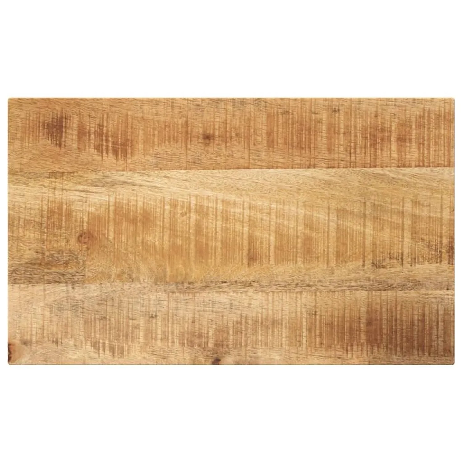 vidaXL Tischplatte 40x20x2,5 cm Rechteckig Raues Massivholz Mango 371279