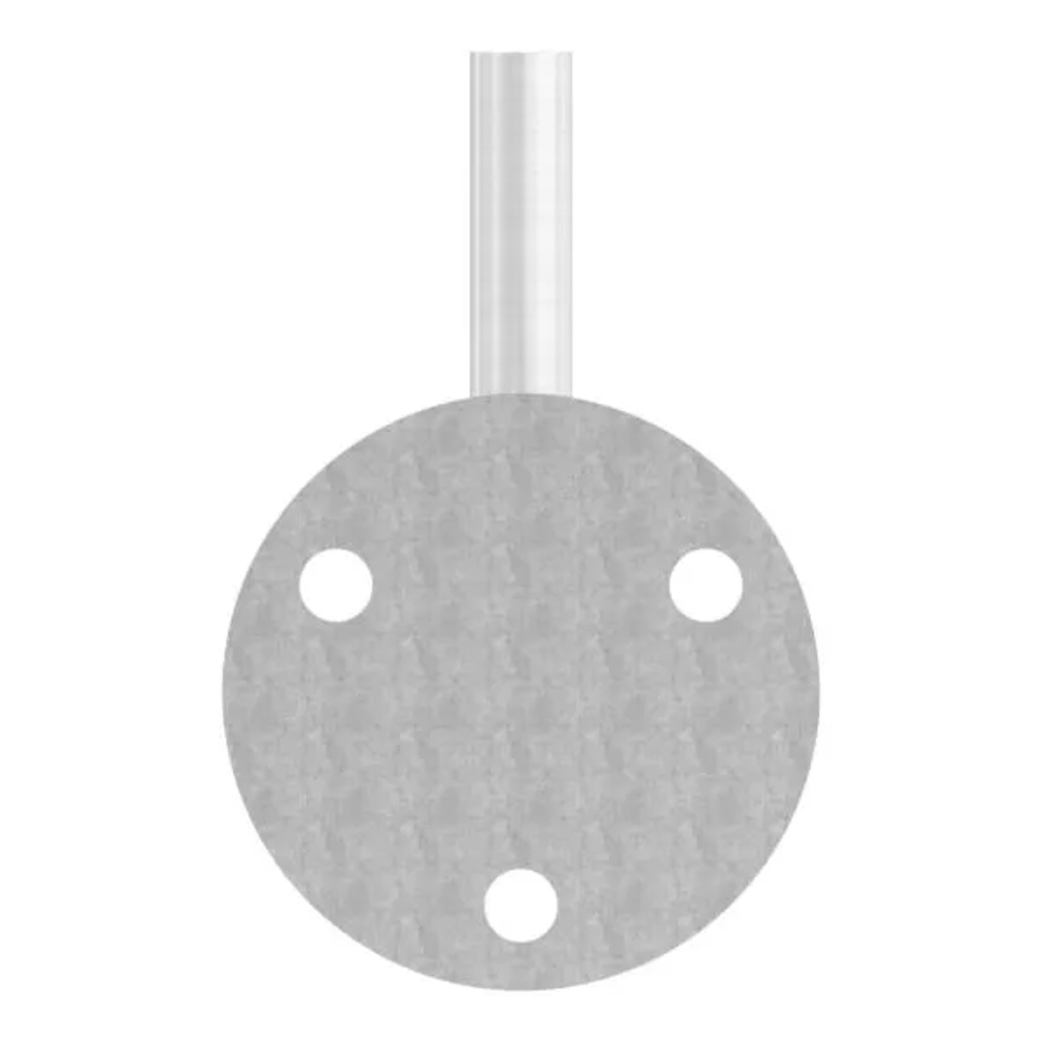 FeNau Handlaufhalter V2A Ronde Ø 70x4 mm Bügel Ø 12 mm Wandabstand 70 mm Zum Anschweißen