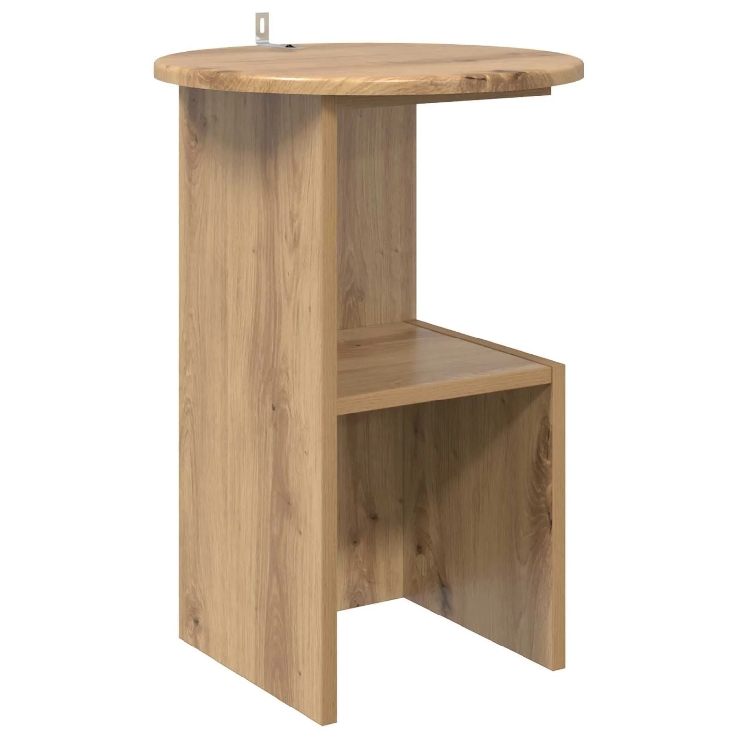 vidaXL Beistelltisch Artisan-Eiche Ø 39,5 x 55 cm Holzwerkstoff 8001045