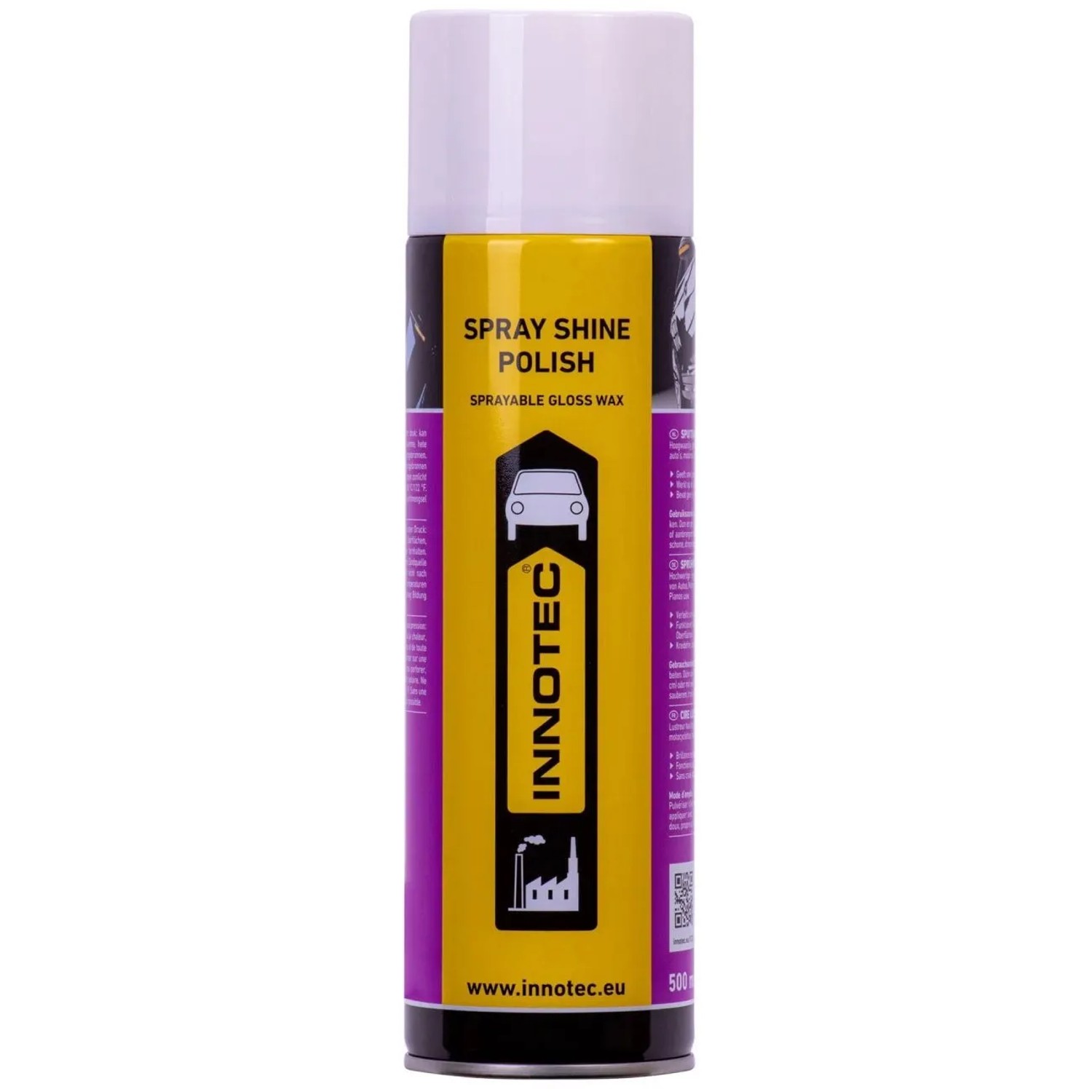 Innotec Spray Shine Polish 500 Ml Lack- Und Kunststoffpolitur