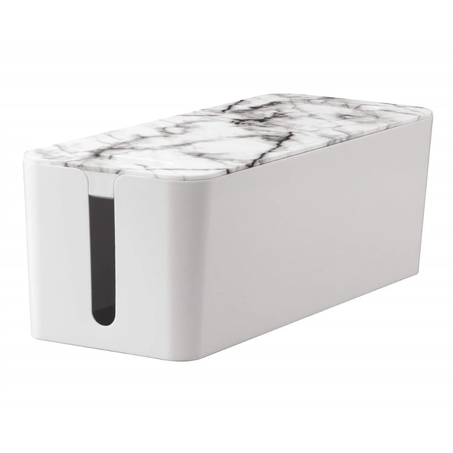 Hama Kabelbox Maxi Marmor-Design