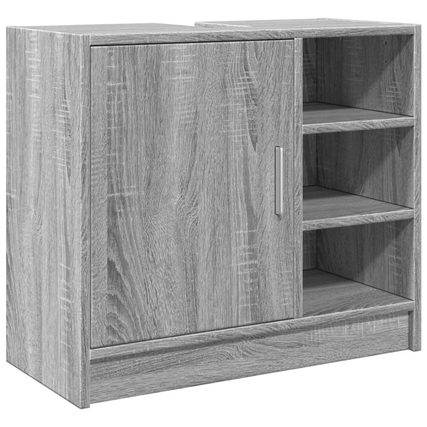 vidaXL Waschbeckenunterschrank Grau Sonoma 63x29x55 cm Holzwerkstoff Modell günstig online kaufen