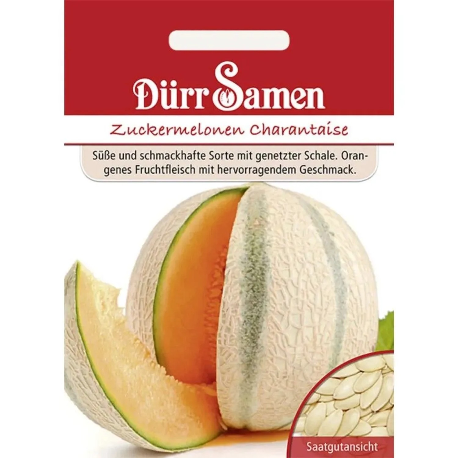 Dürr Samen Zuckermelone Charantaise Saatgut