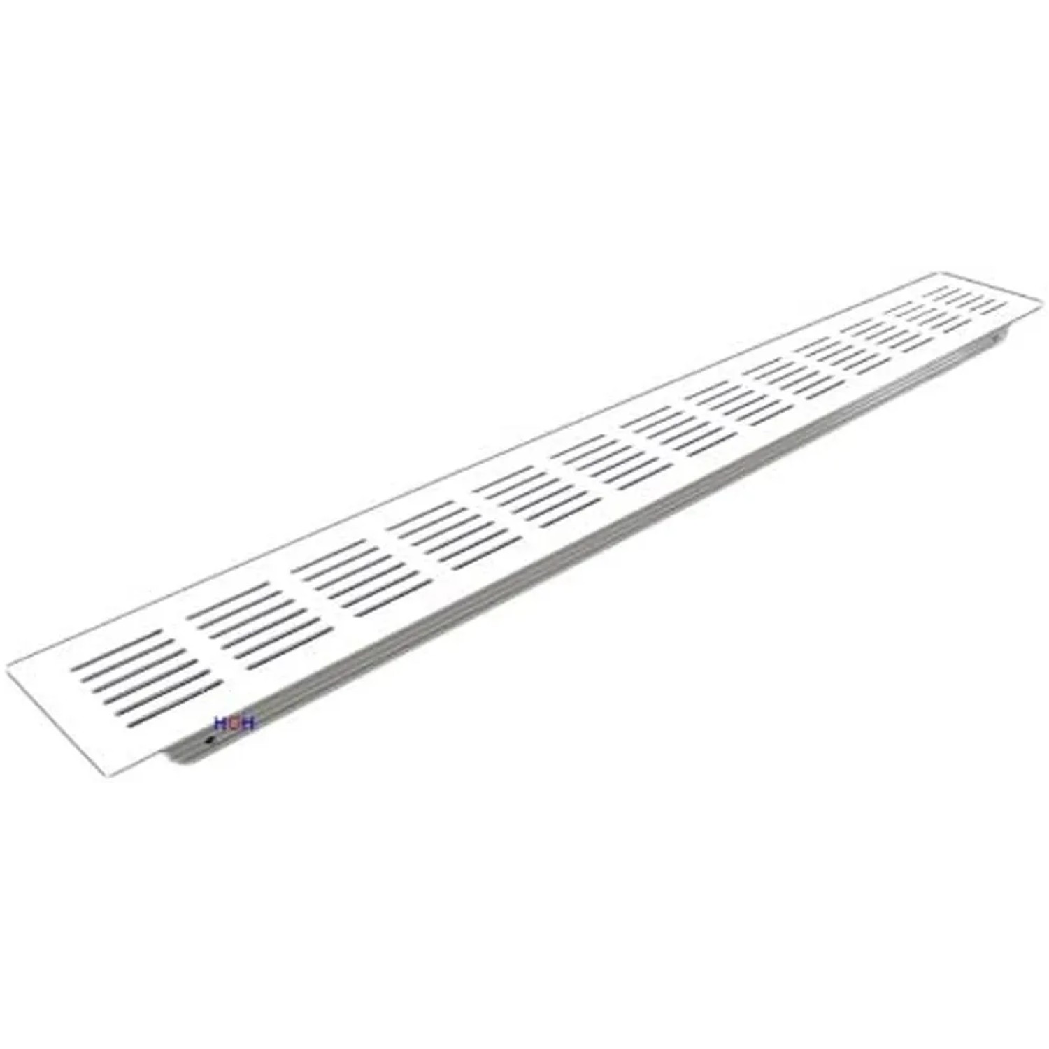 Häusler Lüftungsgitter LG-6006 W Weiß PVD 600 x 60 Steggitter Zuluft Abluft