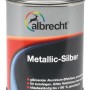 Dose Albrecht Metallic-Silber Glänzend, 125ml Metallschutzlack für Innen & Außen.