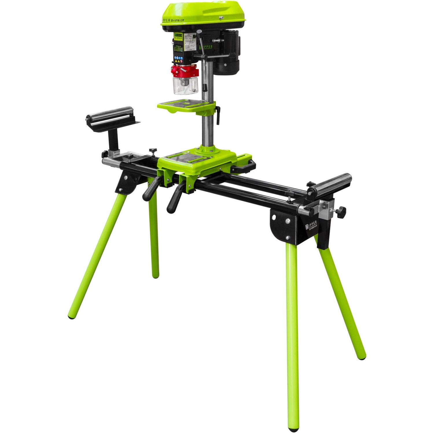 Zipper Universeller Kappsägenständer ZI-KSS1650 mit Tischbohrmaschine, höhenverstellbar.